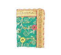 Decorative Mat Aasan Cloth Chunari Puja Chunar Velvet Cloth Aasan Mat for Indian Traditional Cultural Festival Decoration Statue Frame Idol Temple Home Decor(Size:- 21 Inch x 15 Inch)(Green)