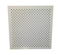Decorative MDF radiator screening Panel. 610mm x 610mm. 10mm Decorative Diamond Design. Primed White MDF