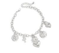 Decorative Meet Heart Charm Chain for Trousers Modifiable Mixture Metal Addition Women Fashion Modern Female Fashion Addons