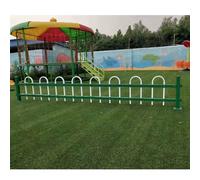 Decorative Metal Garden Fence Panels, Durable Steel Outdoor Landscape Fencing for Flower Beds and Parkland Isolation