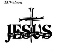 Decorative Metal Wall Art Featuring Christian Praying Hands And Scriptural Text To Add A Spiritual Touch And Meaningful Presence To Any Space(B)