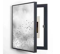 Decorative Meter Box Cover for Electrical Panel - Stylish Wall Art for Living Room, Hotel Corridor, Office