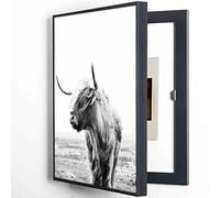 Decorative Meter Box Cover for Electrical Panel - Stylish Wall Art for Living Room, Hotel Corridor, Office