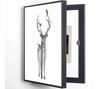 Decorative Meter Box Cover for Electrical Panel - Stylish Wall Art for Living Room, Hotel Corridor, Office