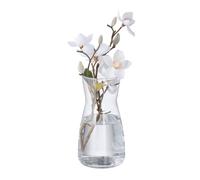Decorative Modern Glass Flower Vase Table Clear Easter Tulip Gift Idea Large