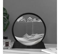 Decorative Moving Sand Art Picture in Motion, Grey