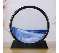 Decorative Moving Sand Art Picture in Motionm Blue