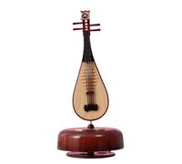 Decorative musical instrument models Saxophone Ornaments Trumpet Yueqin Harp Music Box Creative Musical Instrument Model Ornaments(F)