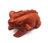 Decorative Musical Instruments Large Croaking Wooden Frog