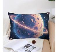 Decorative Mysterious Planet Lumbar Throw Pillow Covers 12x20 with Hidden Zipper Outdoor Couch Pillow Cases for Sofa Bed Living Room Garden Plush Pillowcase Farmhouse Cushion Case Home Decor