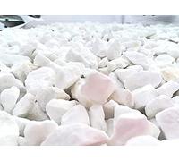 Decorative Natural Marble - Extra Sparkly White Pebbles 16-32mm - 20kg Pure White Stones, Gravel, Chippings for Garden, Landscaping & Home Decor (2kg)