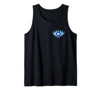 Decorative Nazar Protection is Boho Art Design of Evil Eye Tank Top