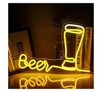 Decorative neon lights For neon lamp loanword Stop Thinking Start Drinking for Sign