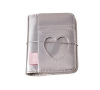 Decorative Notebook, 100 Sheets Loose Leaf Journal | 13.1 x 10.5 cm Heart Design Envelope Imitation Notebook Journal | For Notes Lists Women Students Men College Work Travel Business Meeting