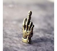 Decorative Object for Home Brass Statue Vintage Copper Hand Pocket Figurines Ornaments Home Office Desk Creative Arts Decoration Toy Art collection