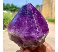 Decorative Ornaments Amethyst geode Quartz Cluster Crystal (Size : 400-450g)