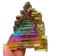 Decorative Ornaments Bismuth Cluster ore Quartz Crystal Gemstone Stone