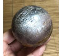 Decorative Ornaments Gray Moonstone Quartz Sphere Crystal Ball (Size : 900-1000g)