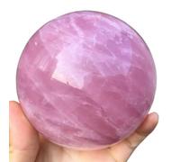 Decorative Ornaments Rose Quartz Ball Crystal (Size : 80-90mm)