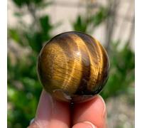 Decorative Ornaments Tiger Eye Jasper Ball Quartz Crystal Ball Decoration