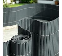 Decorative Outdoor Privacy Fence Screen, Cuttable Privacy Cover | All-Season Privacy Fence Screen, Triple Reinforced, Easy Install, For Outdoor Garden(Gray,140x300cm)
