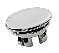 Decorative Overflow Ring for Bathroom Washing Basin-Double-Walled Blame, Binding Ring for Pools | Interrupted Suitable for Bathroom Fittings, Opening of Chr