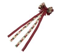 Decorative Oversized Christmas Tree Toppers Bowknot Handmade Butterfly Knot For Home Decoration Party Supplies Office Christmas Decoration
