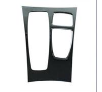 Decorative Panel Car Interior Console Multimedia Gearshift Panel Frame Decoration Stickers For BMW X5 X6 E70 E71 2008-2014(Black B)