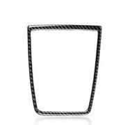 Decorative Panel Dashboard Speaker Decoration Frame Carbon Fiber Car Decorative Stickers For BMW Series-5 2F10 GT F07 2011-2017(B)