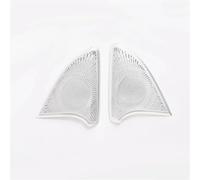 Decorative Panel For BMW X5 G05 2019 Car Styling Door Stereo Speakers Decoration Frame Cover Trim Stickers Car Interior Accessories(A)