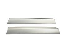 Decorative Panel For Volvo S60 S60l V60 XC60 Cup Holder Armrest Box Silver Decoration Interior Accessories 2pcs Stainless Steel