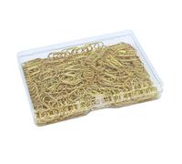 Decorative Paper Clips, 100 Pieces Mini Gold Heart Clips for Notebook Binder | Small Paper Clips - for Scrapbooking, Craft and Crafts, Wedding Invitations, School, Work