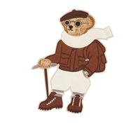 Decorative Patches for Clothes, Sew on Patches | Bear Backpack Appliques,Cartoon Bear Embroidery Patches Sewing Repair Applique for Clothing Hat Bag