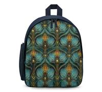 Decorative Pattern Cute Mini Backpack for Women Men Lightweight Shopping Travel Daypack 12.6 In Small Bag