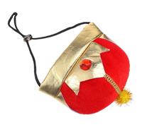 Decorative PET Hat Halloween Season Adjustable Rope Crown Hat for Dogs | Lightweight Cloth Design, Comfortable Fit for Puppies and Small Cats, Party Headdress with One Piece