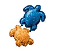 Decorative Pie Press Mold with Seamless Molded Body, Tortoise | Seamless Mold Body, Hinged Fold-Over Structure, Release of Finished Shapes From the Opened Mold for Home Baking