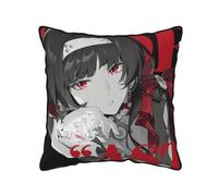 Decorative Pillow Cover Zenless Zone Zero Cool Print Velvet Throw Pillow Covers,40丨45丨50 In Square Cushion Pillow Sham Cover,No Pillow Inside