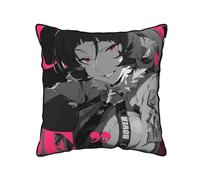 Decorative Pillow Cover Zenless Zone Zero Cool Print Velvet Throw Pillow Covers,40丨45丨50 In Square Cushion Pillow Sham Cover,No Pillow Inside