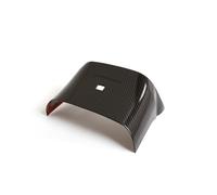 Decorative plate for rear air outlet of the car, suitable for Alfa Romeo Giulia 2017-2020, anti-kick cover under the rear air outlet, car accessories interior (black)