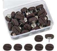 Decorative Push Pins, 30PCS Cute Thumb Tacks and Pushpins for Bulletin Board Cork Board Wall Cubicle Crafts for Office Classroom School Home