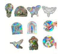 Decorative PVC Glass Stickers Sun Catcher for Rainbow Effects in Your Home (suit)