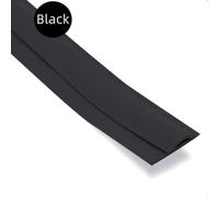Decorative PVC/TPE Edge Strips for Home Trim, 6m Flexible Paintable Molding Tape for Corners & Curves, Red/Black/Grey