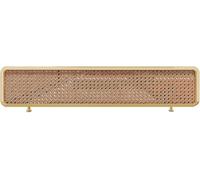 Decorative Rattan Room Dividers for Dining Areas s for Hot Pot Restaurants 19.7x11.8 in Gold-B Stylish Table Décor and Space Separator