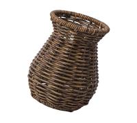 Decorative Rattan Vase Woven Decorative Table Vase for Dried Flower,Home and Office Durability and Waterproof Decors