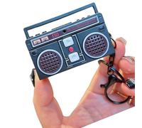 Decorative Recorder Pendant Antique Small Recorder Key Chain with Detailed Craftsmanship Texture for Key Bag