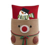 Decorative Reindeer Basket - 30cm Deer Storage Basket, Foldable Decorative Reindeer Storage Baskets | Storage Bag for Storage Boxes for Shelf