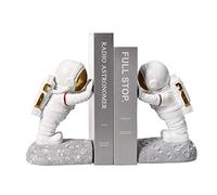 Decorative Resin Astronaut Home Office Adult Kids Bookends Set