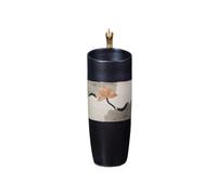 Decorative Retro Ceramic Wash Basin Integrated Floor-Standing Pedestal Sink with Faucet and Drain Kit Vintage
