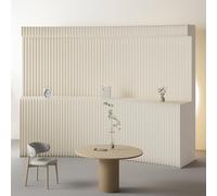 Decorative Room Divider Screen, Foldable Privacy Screen，Versatile kraft paper folding partition - a freestanding screen ideal for offices, living rooms, and beauty salons (length 500cm height 240cm)