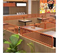 Decorative Room Divider Screen - Grille Partition for Dining Areas and Bar Countertops, Fencing for Privacy and Space Management